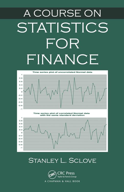 Produktbild: A Course on Statistics for Finance