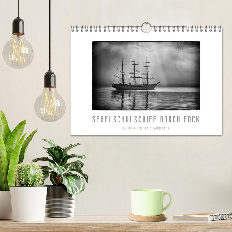 Produktbild: Gorch Fock - zeitlose Eindr&uuml;cke (Wandkalender 2026 DIN A4 quer), CALVENDO Monatskalender