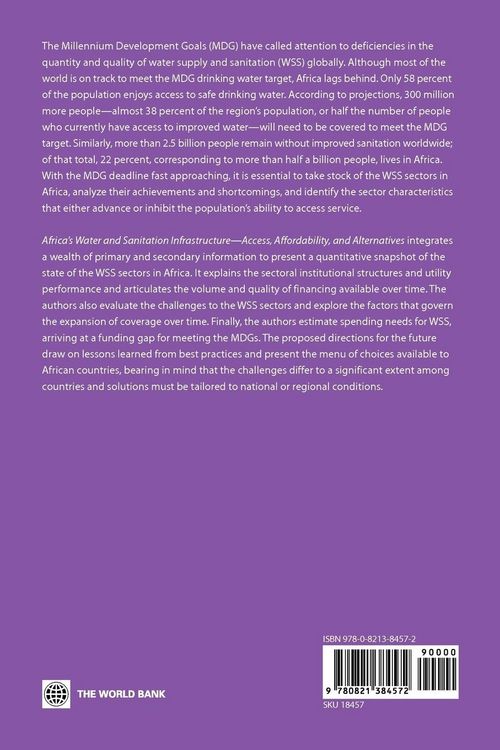 Produktbild: Africa's Water and Sanitation Infrastructure