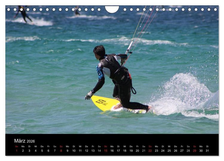 Produktbild: Tarifa - Andalusien (Wandkalender 2026 DIN A4 quer), CALVENDO Monatskalender
