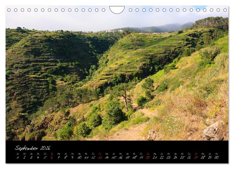 Produktbild: Madeira (Wandkalender 2026 DIN A4 quer), CALVENDO Monatskalender