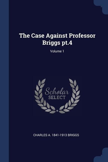 Produktbild: The Case Against Professor Briggs pt.4; Volume 1