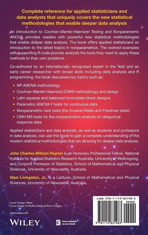 Produktbild: An Introduction to Cochran-Mantel-Haenszel Testing and Nonparametric ANOVA