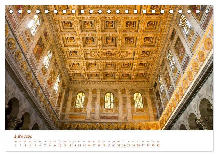 Produktbild: Rom (Tischkalender 2026 DIN A5 quer), CALVENDO Monatskalender