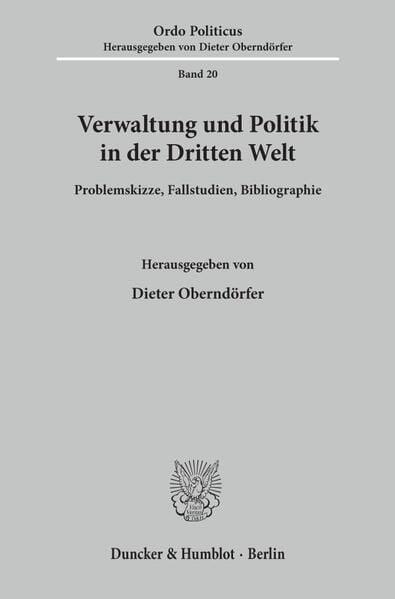 Produktbild: Verwaltung und Politik in der Dritten Welt.