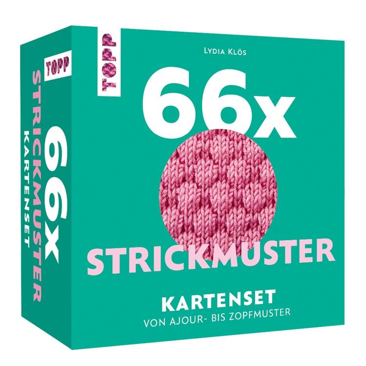 Produktbild: 66x Strickmuster Kartenset