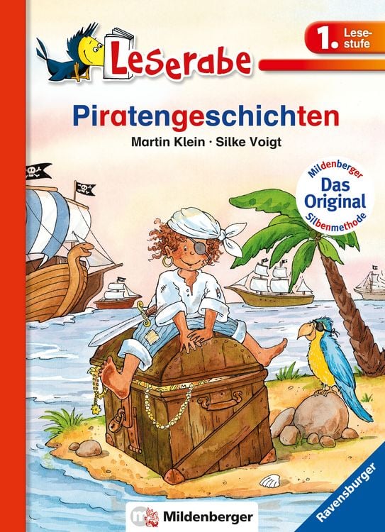 Produktbild: Leserabe mit Mildenberger Silbenmethode - Piratengeschichten