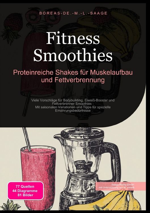 Produktbild: Smoothie (DE) / Fitness Smoothies: Proteinreiche Shakes f&uuml;r Muskelaufbau und Fettverbrennung