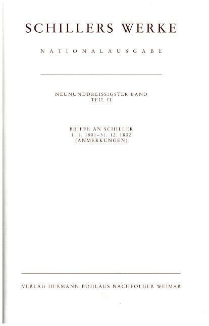 Produktbild: Schillers Werke. Nationalausgabe