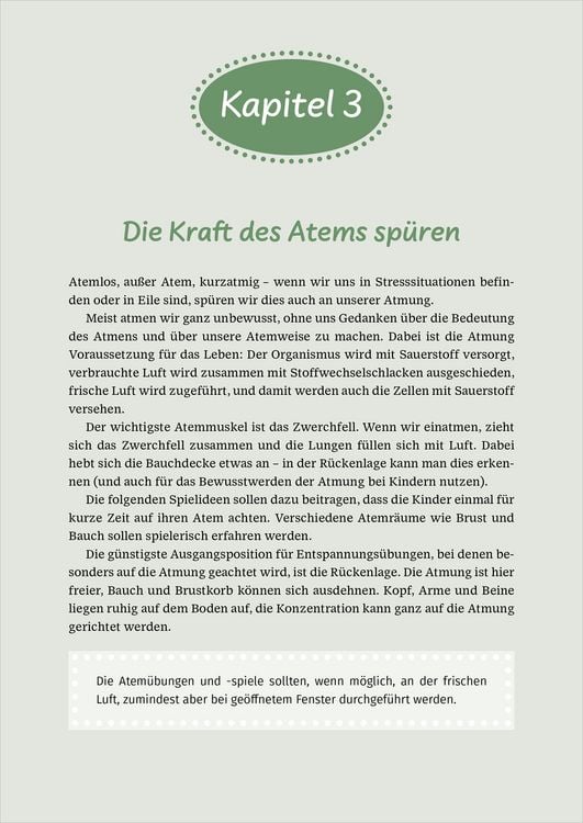 Produktbild: Entspannung erleben in der Kita
