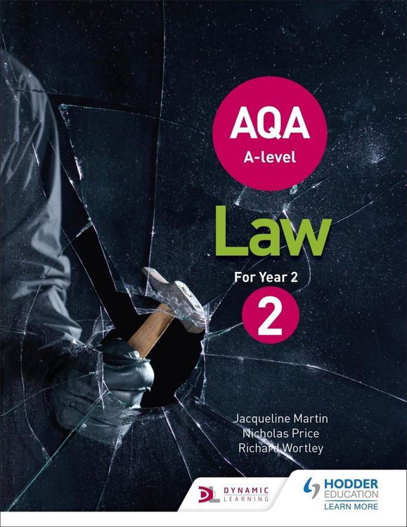 Produktbild: AQA A-level Law for Year 2
