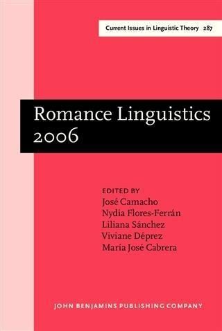 Produktbild: Romance Linguistics 2006