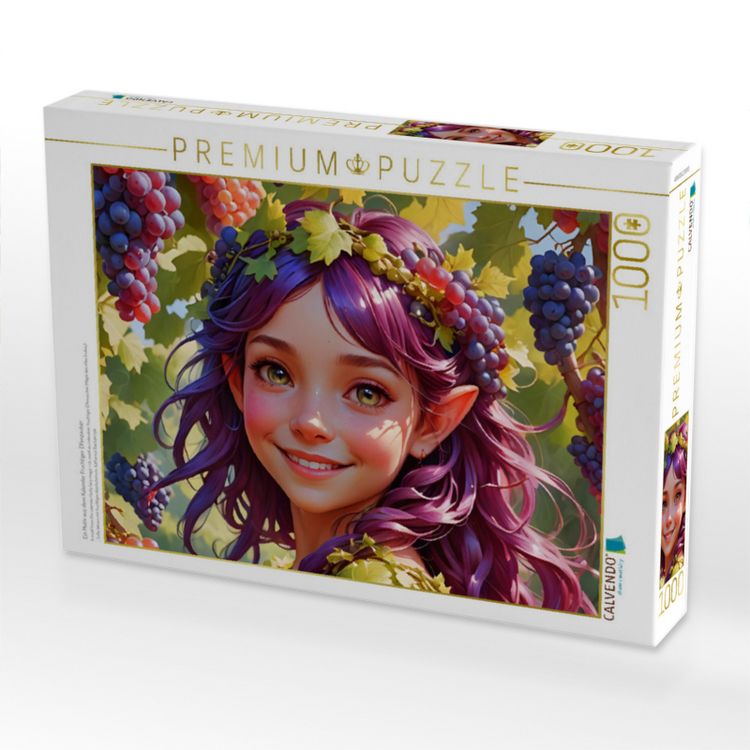 Produktbild: CALVENDO Puzzle Ein Motiv aus dem Kalender Fruchtiger Elfenzauber | 1000 Teile Lege-Gr&ouml;&szlig;e 64x48cm Foto-Puzzle f&uuml;r gl&uuml;ckliche Stunden