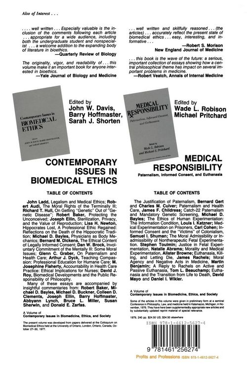 Produktbild: Profits and Professions