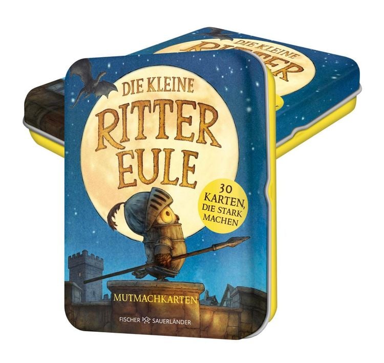 Produktbild: Die kleine Rittereule Mutmachkarten
