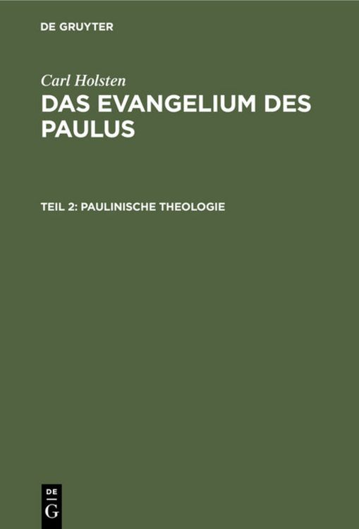 Produktbild: Paulinische Theologie