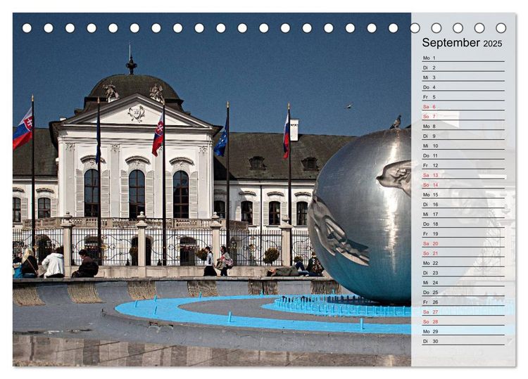 Produktbild: Slowakei (Tischkalender 2025 DIN A5 quer), CALVENDO Monatskalender