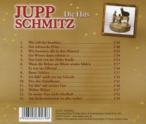 Produktbild: Schmitz, J: Hits Von Jupp Schmitz