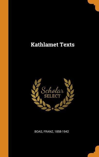 Produktbild: Kathlamet Texts