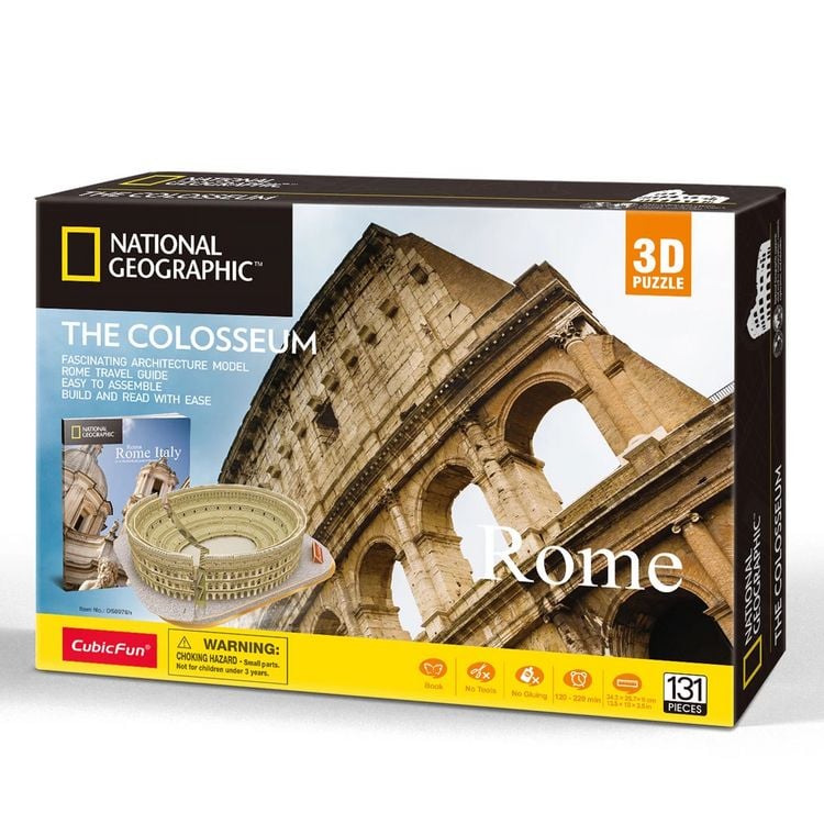 Produktbild: CUBICFUN - 3D Puzzle Kolosseum 131 Teile