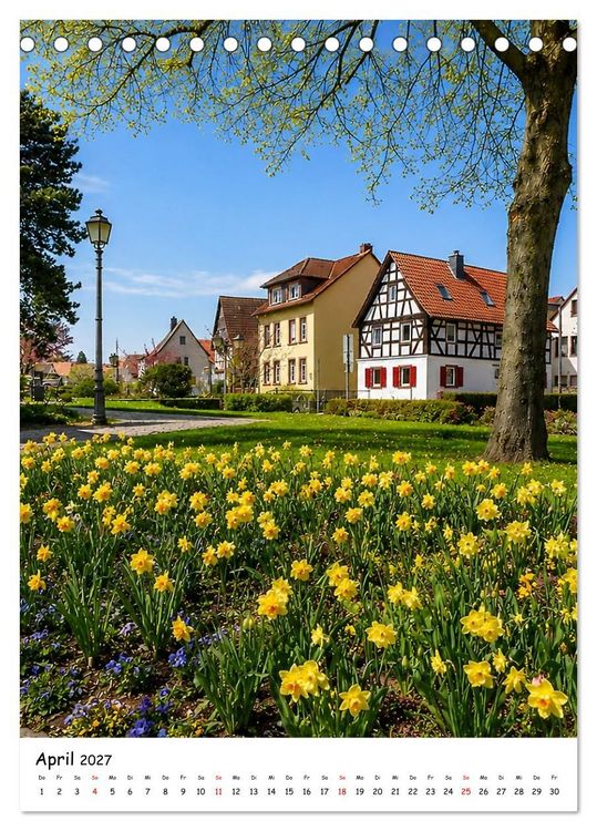 Produktbild: Eschborn - Impressionen (Tischkalender 2027 DIN A5 hoch), CALVENDO Monatskalender