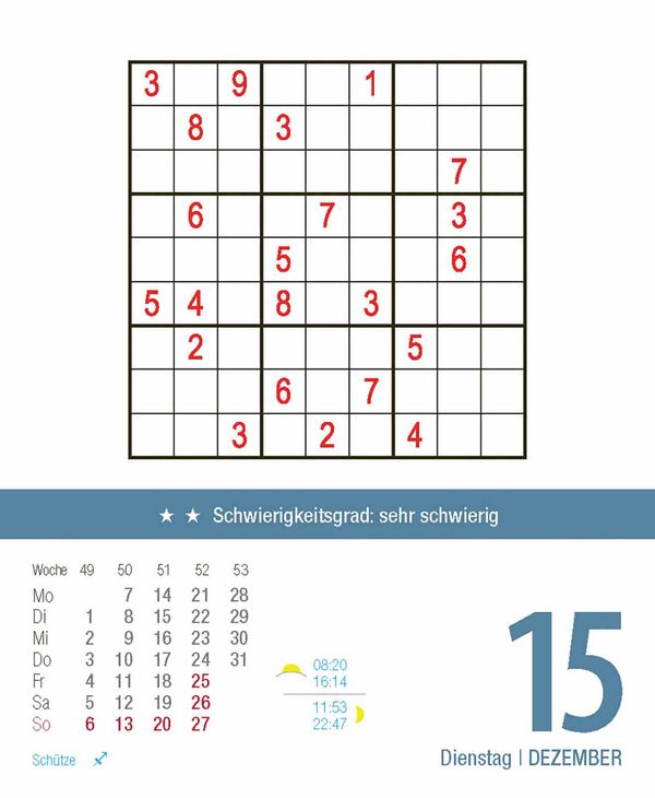 Produktbild: Profi Sudoku 2026
