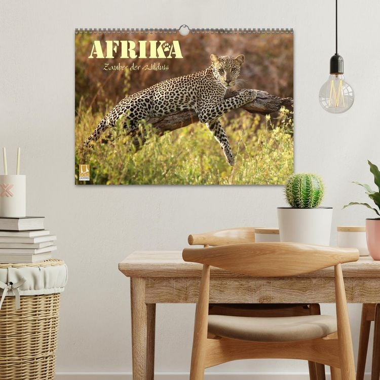 Produktbild: Afrika - Zauber der Wildnis (Wandkalender 2026 DIN A3 quer), CALVENDO Monatskalender