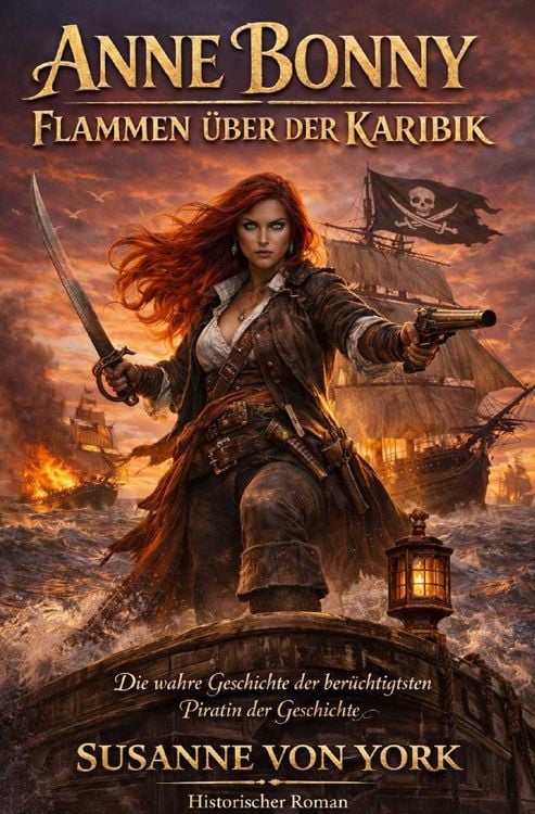 Produktbild: Anne Bonny - Flammen &uuml;ber der Karibik
