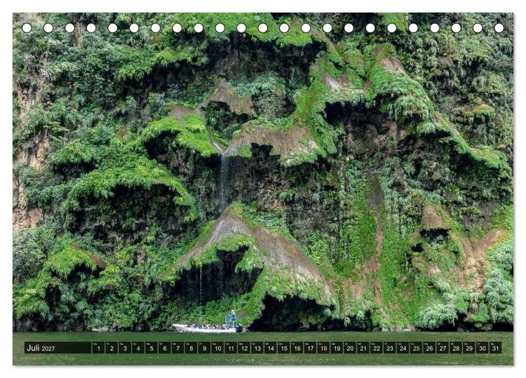 Produktbild: Naturwelt Mittelamerika (Tischkalender 2027 DIN A5 quer), CALVENDO Monatskalender