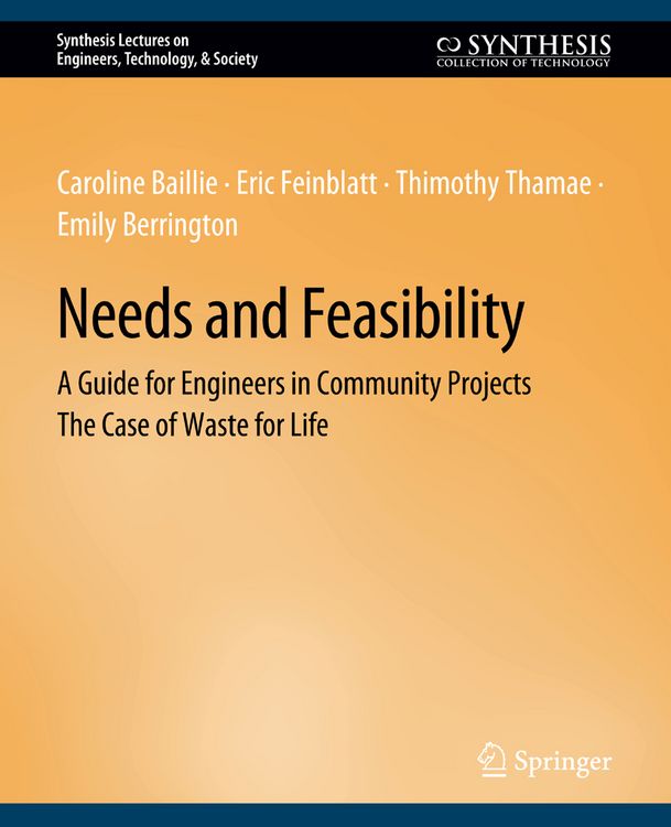 Produktbild: Needs and Feasibility