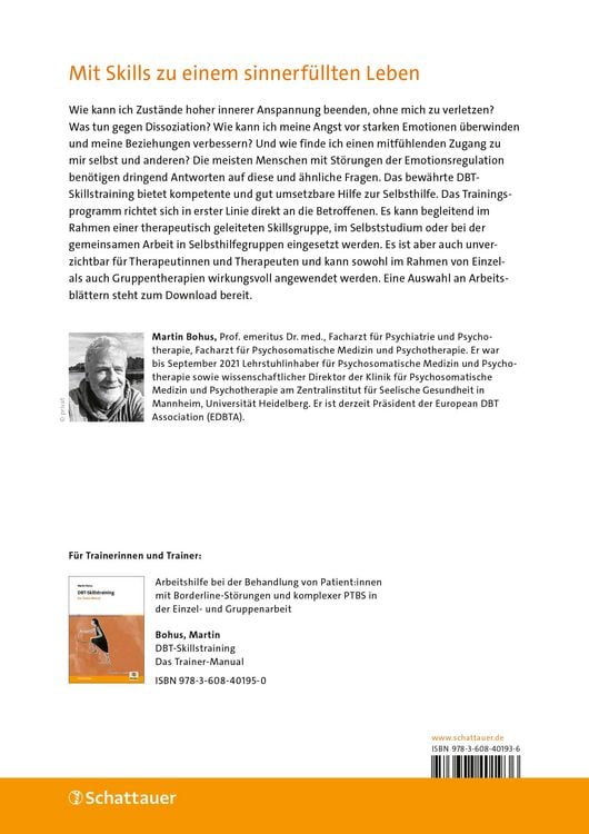 Produktbild: DBT-Skillstraining