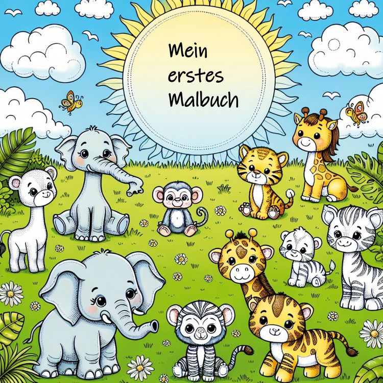 Produktbild: Mein erstes Malbuch