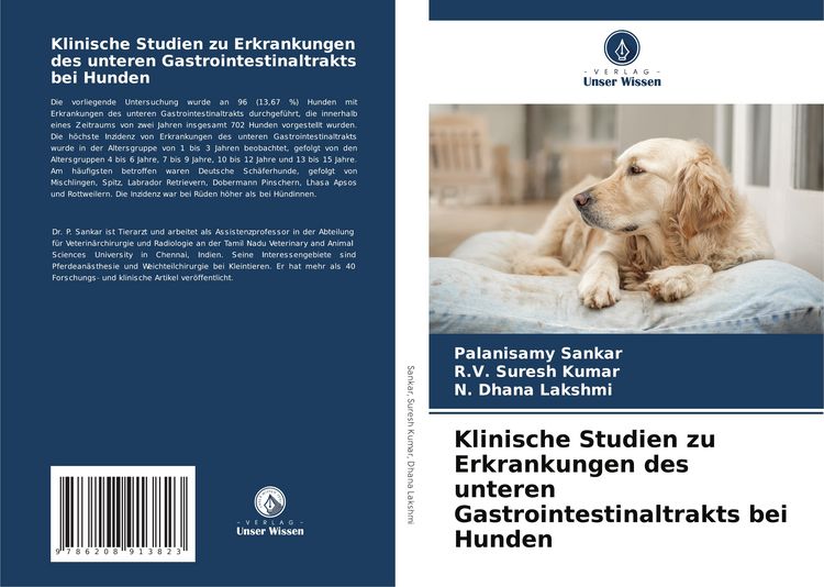 Produktbild: Klinische Studien zu Erkrankungen des unteren Gastrointestinaltrakts bei Hunden