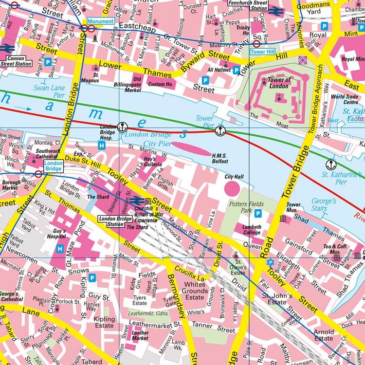 Produktbild: freytag & berndt Stadtplan London 1:10.000