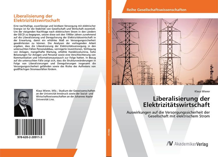 Produktbild: Liberalisierung der Elektrizit&auml;tswirtschaft