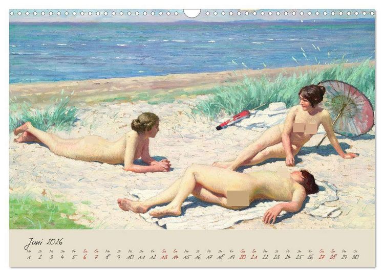 Produktbild: Strandgef&uuml;hle (Wandkalender 2026 DIN A3 quer), CALVENDO Monatskalender