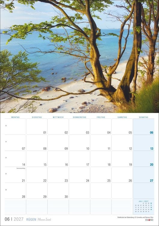 Produktbild: R&uuml;gen &hellip;meine Insel Kalender 2027