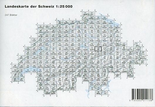 Produktbild: Swisstopo 1 : 25 000 Linthal