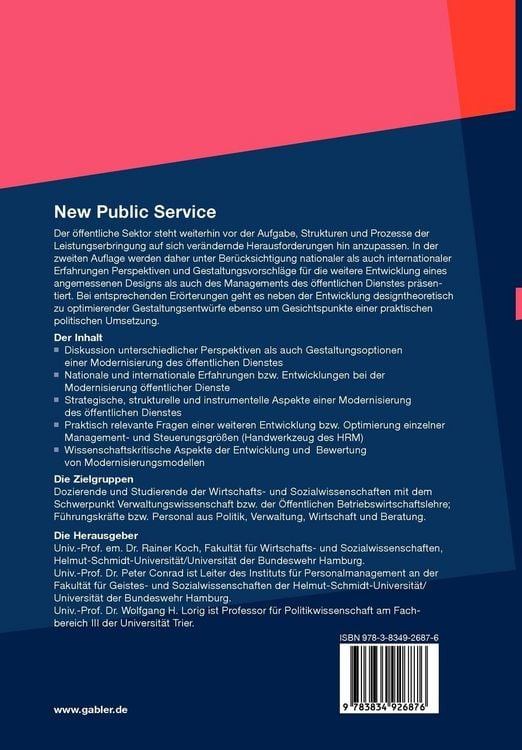 Produktbild: New Public Service