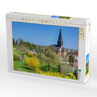 Produktbild: CALVENDO Puzzle An der Molmecker Kirche | 1000 Teile Lege-Gr&ouml;&szlig;e 64x48cm Foto-Puzzle f&uuml;r gl&uuml;ckliche Stunden