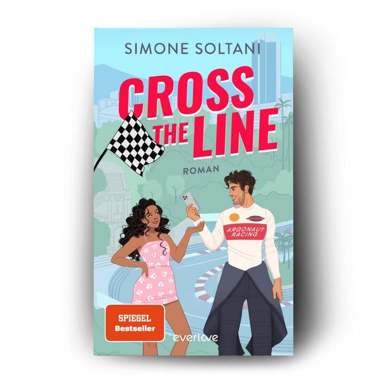 Produktbild: Cross the Line &ndash; Auf der Rennstrecke k&auml;mpft er um den Sieg, im Leben um ihr Herz