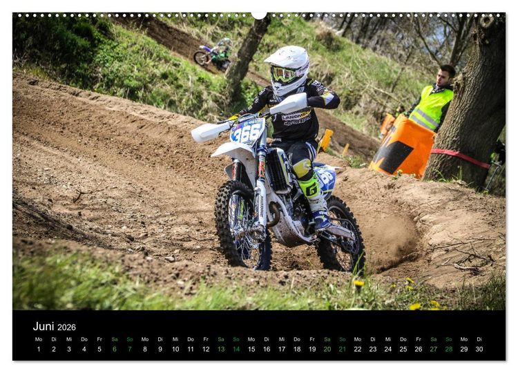 Produktbild: Motocross Ladies 2026 (Wandkalender 2026 DIN A2 quer), CALVENDO Monatskalender
