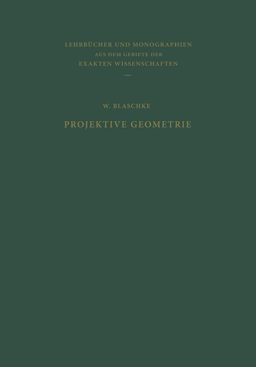 Produktbild: Projektive Geometrie