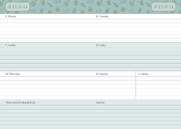 Produktbild: Harry Potter 2024-2025 Academic Year Planner