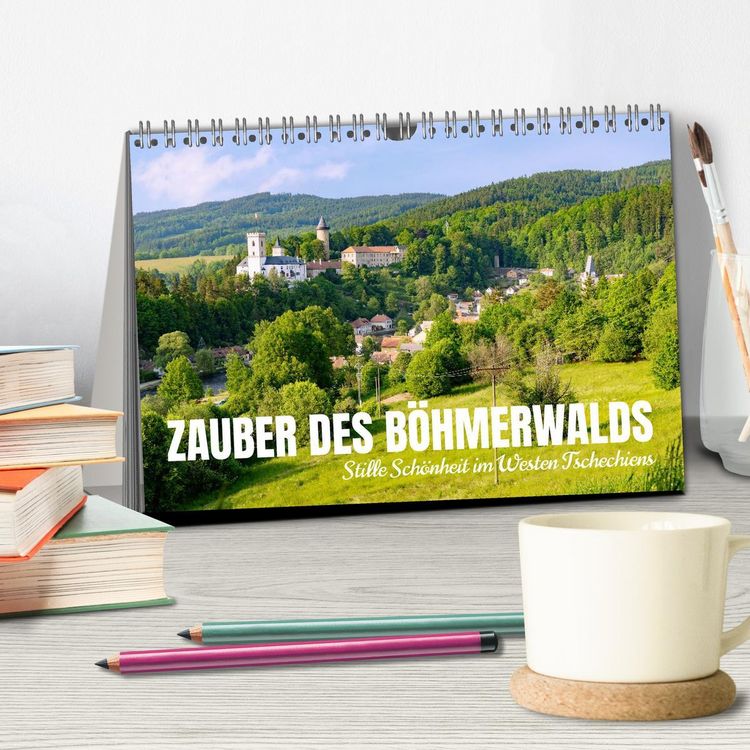Produktbild: Zauber des B&ouml;hmerwalds. Stille Sch&ouml;nheit im Westen Tschechiens (Tischkalender 2026 DIN A5 quer), CALVENDO Monatskalender