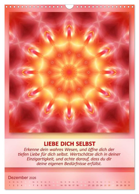 Produktbild: Light Energy Mandalas - Kalender - Vol. 2 (Wandkalender 2026 DIN A3 hoch), CALVENDO Monatskalender