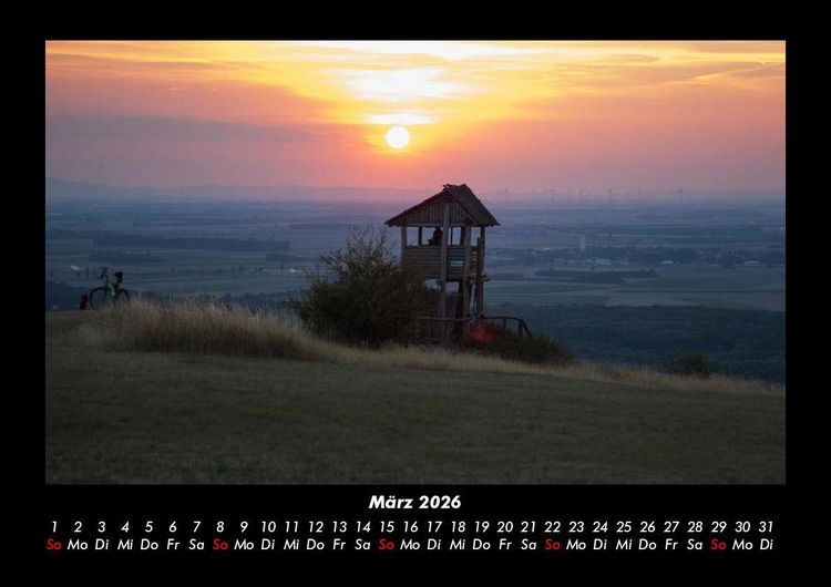 Produktbild: Landschaftskalender 2026 Fotokalender DIN A3