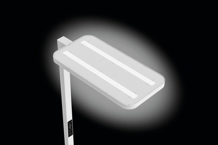 Produktbild: HANSA Stehleuchte LED Saphir Plus, weiss