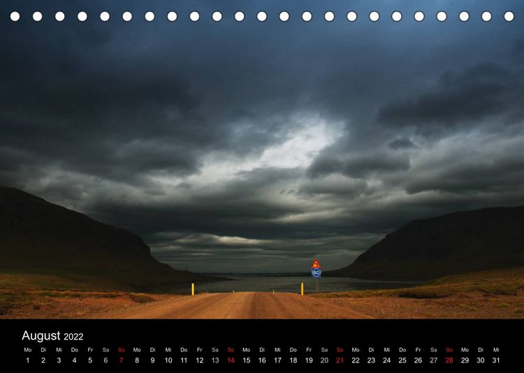 Produktbild: Landschaften bei Regenwetter (Tischkalender 2022 DIN A5 quer)