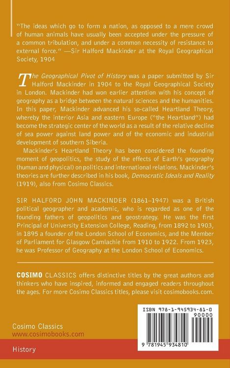 Produktbild: The Geographical Pivot of History